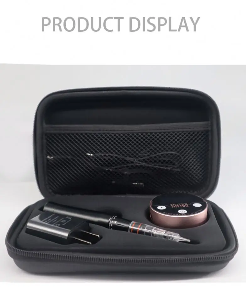 Professional Wireless Digital Semi Permanent Makeup Machine kit Digital Cosmetic Tattoo Machine For Eyebrow Microblading