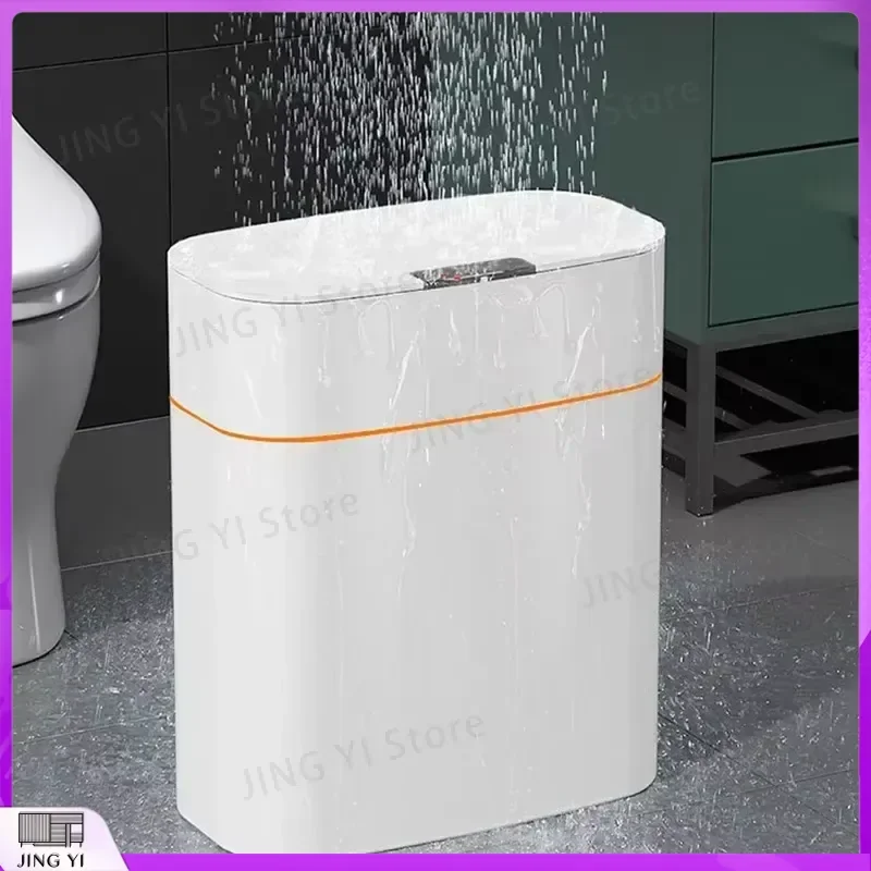 Smart Sensor Trash Can 13L 16L Automatic Garbage Bin USB Rechargeable Waterproof Motion Detection Waste Basket for