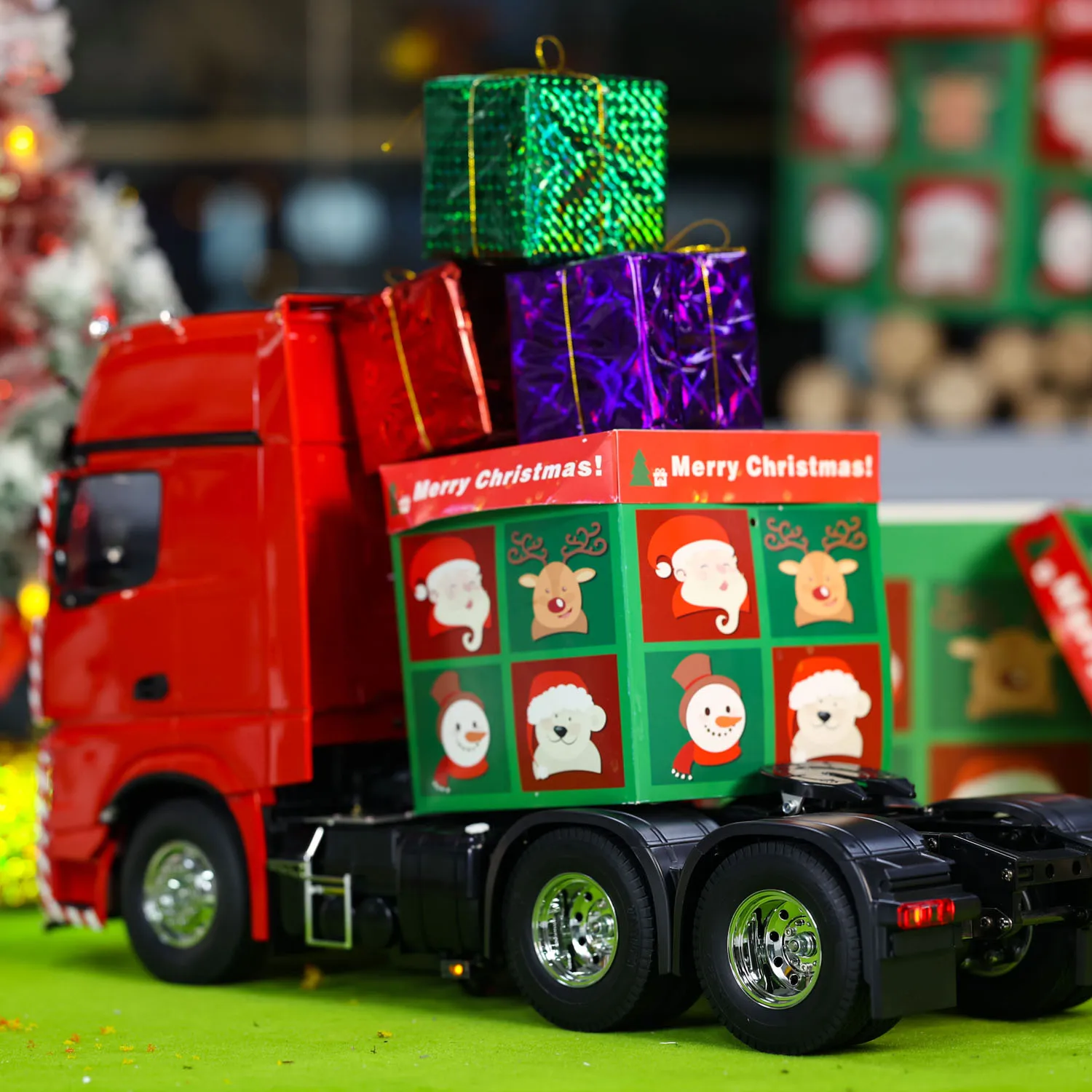 

NEW 1/14 TAMIYAYA 56348 6x4 RC Tractor Truck RTR 3363 Lorry Car Sound Light System ST8 Radio Painted Assembled RC Toys Model