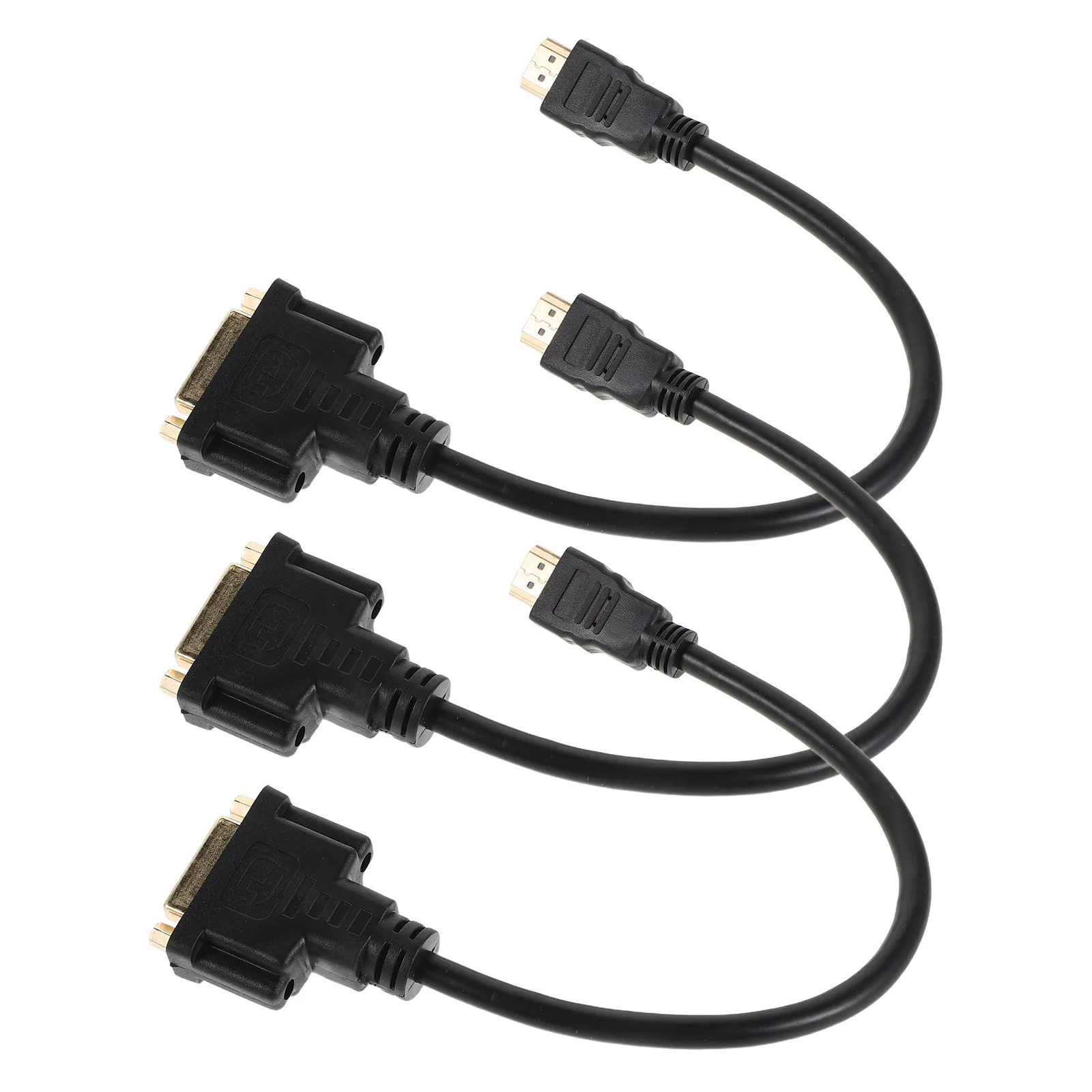 3Pcs To Dvi Adapter…