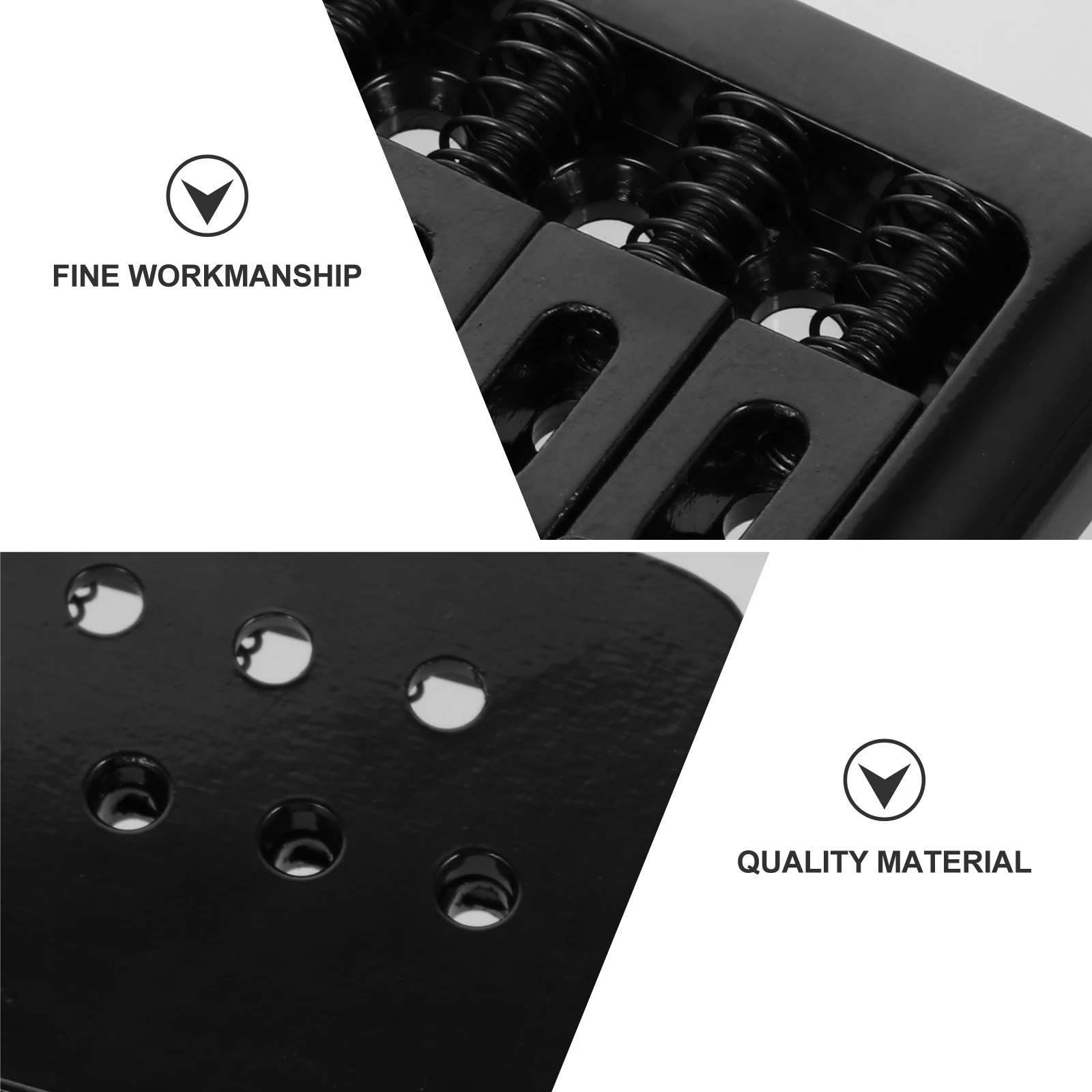 

Ponticello Accessories Electric Guitar Bridge Instrument Accessory Parts Fixed