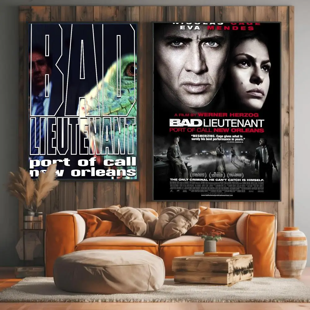 classic movie B-Bad Lieutenant Port of Call New Orleans-S Painting Calligraphy Artwork for Living Room Bedroom Office Home Decor