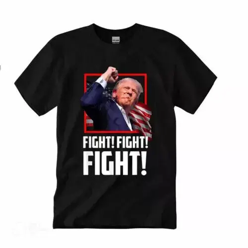 Donald Trump Fight Fighting Fighters Supporters Americans Unisex T-Shirt