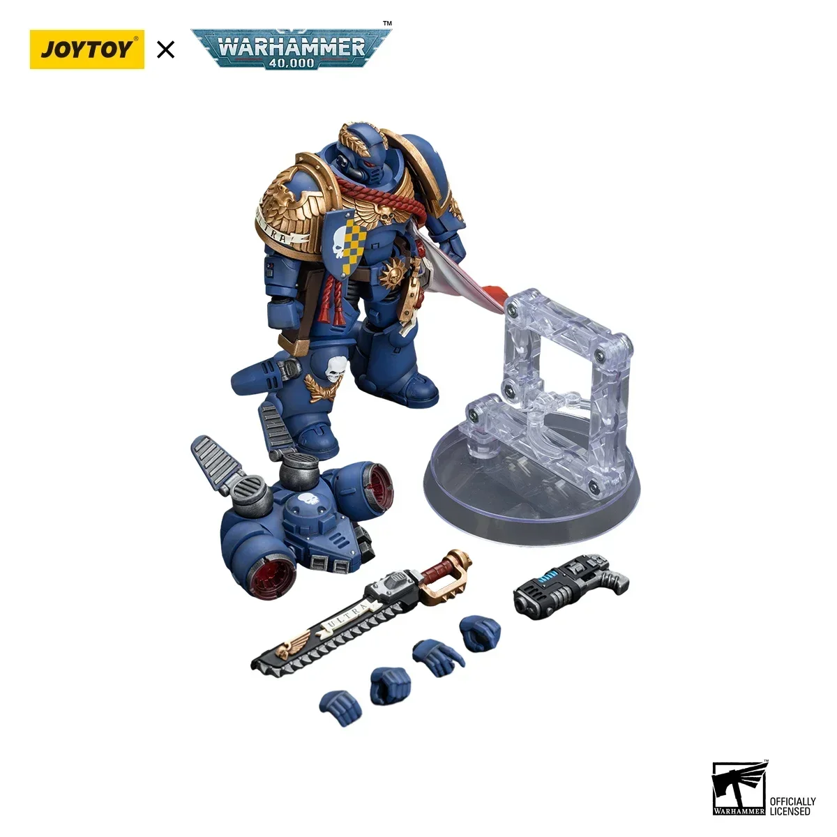 

[IN STOCK] JOYTOY Warhammer 40K 1/18 Action Figure Ultramarines Blood Angels Jump Pack Captain Anime Figures Toys
