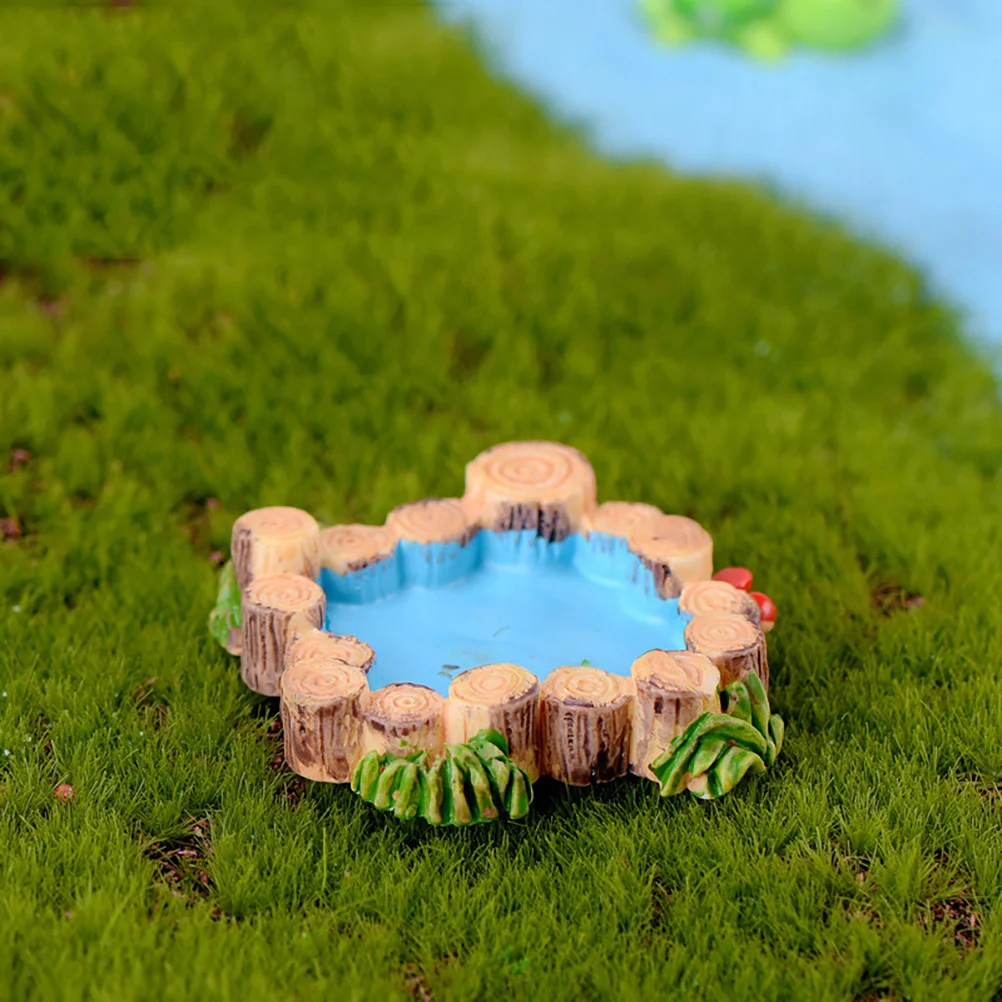 

10Pcs West Lake Lighthouse Resin Ornament Lifesize Scratch-Resistant Decor for Fairy Garden Miniature Landscape Micro Scene