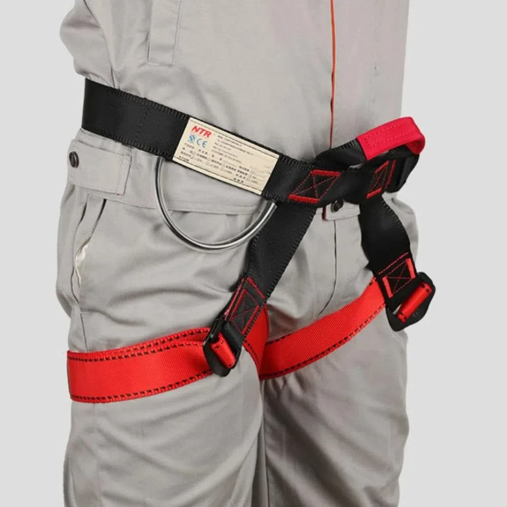 

Waist Support Outdoor Sports Harness Strong Stable Rock Climbing Harness High Capacity Adjustable Climbing Half Body Safety Belt