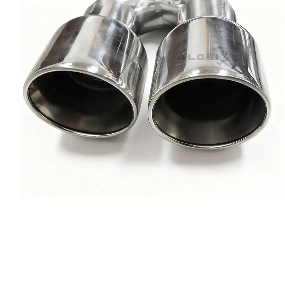 For Audi S3 2.0T 8V 2014-2020 Cat Rear Exhaust System , 4 Exhaust Nozzles High Performance Cat Rear Exhaust