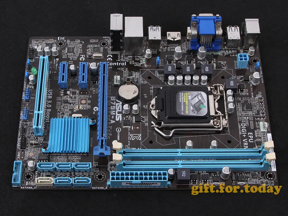 Placa-mãe original para ASUS B75M-A Intel B75 LGA 1155/Socket H2 DDR3