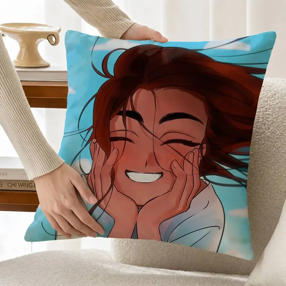 Cool H-Hyuna A-Alien S-Stage Customizable Square Cushion Cover Double Sided Print Pillow Case