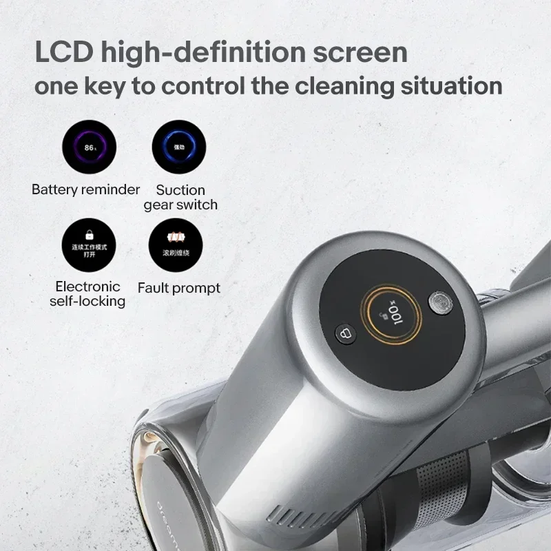 New 2024 Dreame V12 PRO Wireless Vacuum Cleaner Smart Home 32KPA All In One Dust Cleaner Carpet Sweeper Handheld Vacuum Cleaner