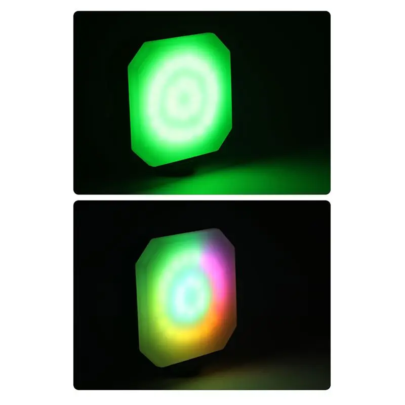 

Гранд Мини Портативный RGB Видеосветильник Перезаряжаемые светодиодные фонари для камеры Заполняющий свет для фотографии Поддержка освещения для фотосъемки
