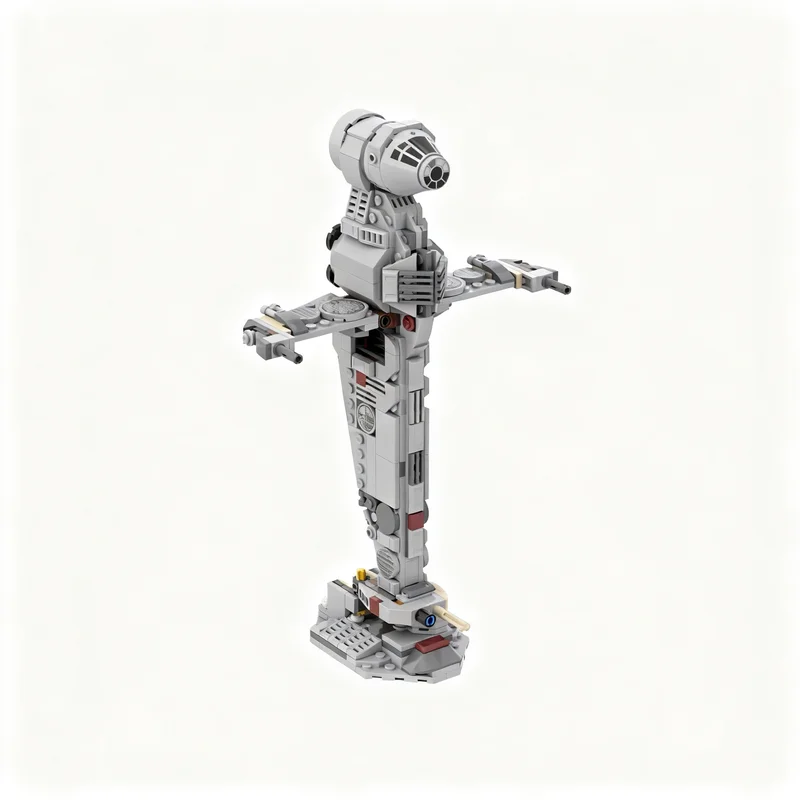 443pcs MOC B-wing Alternative Build Star Battle Model Building Blocks Christmas Gift Architecture Art Display Education Creative