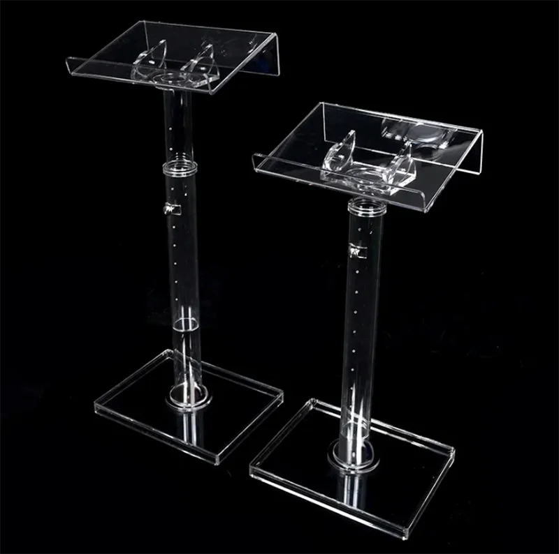 xg-Modern Acrylic Crystal Podium for Commercial Use-for Church School Hotel with Discours Show Features@