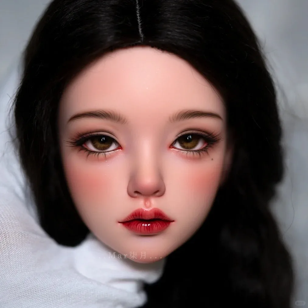 2026 1/3 mari BJD Doll Testa singola Landoudou Testa di trucco di alta qualità Carino Bailu per ragazze e ragazzi Solo la testa della bambola in vendita