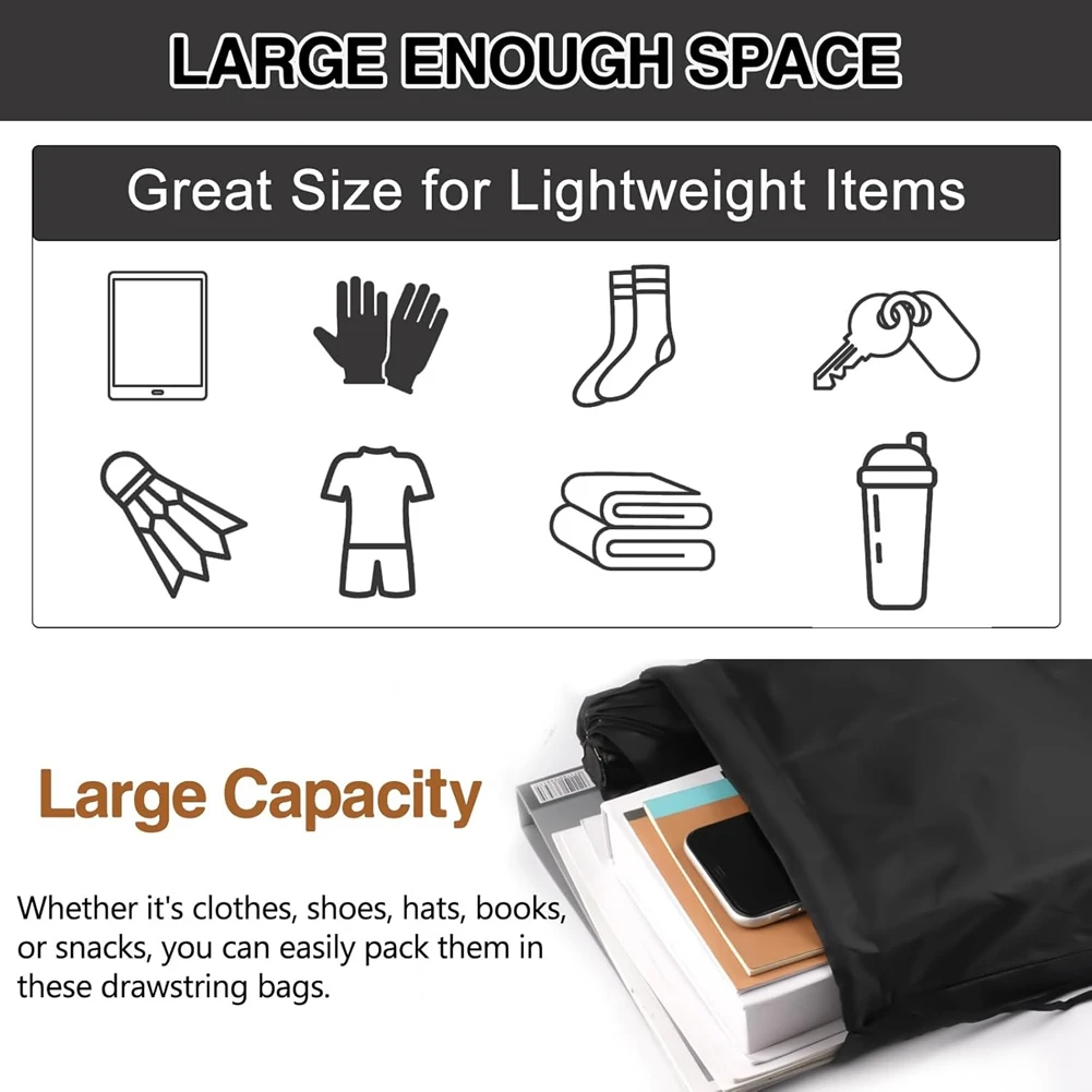 AT53 20Pcs Drawstring Backpack Drawstring Bags, Draw String Back Bag for Sports, Gym, Travel, Swimming, Beach Multicolor