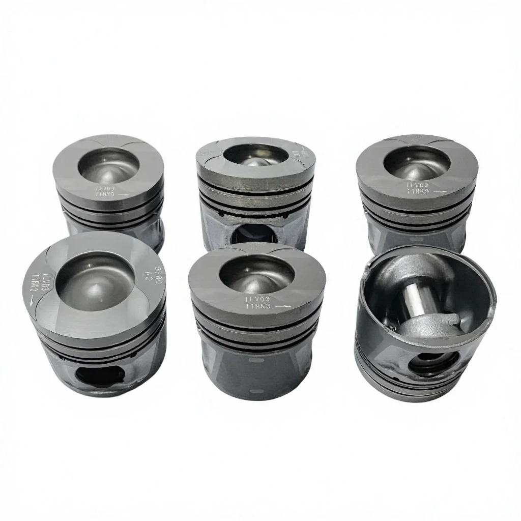 Hot Sales OE LR010297 Automobile Spare Parts 81mm Cylinder Piston 276DT Diesel Engine Piston & Parts for Land Rover 2.7 Diesel