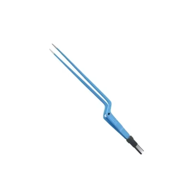 

Reusable Dissection Tool Bayonet Angled Bipolar Forceps | Stainless Steel