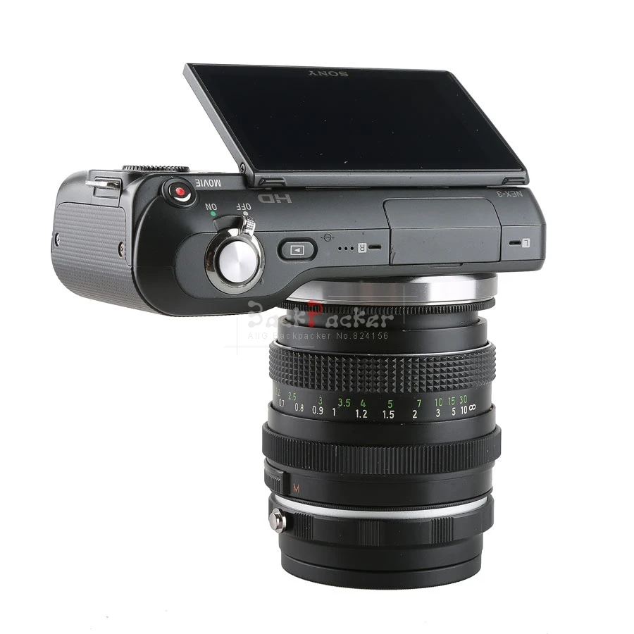 2016 ใหม่กล้อง Macro เลนส์ย้อนกลับอะแดปเตอร์ป้องกันสําหรับ Sony NEX5 a5000 a5100 A6000 A6300 A6500 A7 II A7R A7R II A7S NEX7