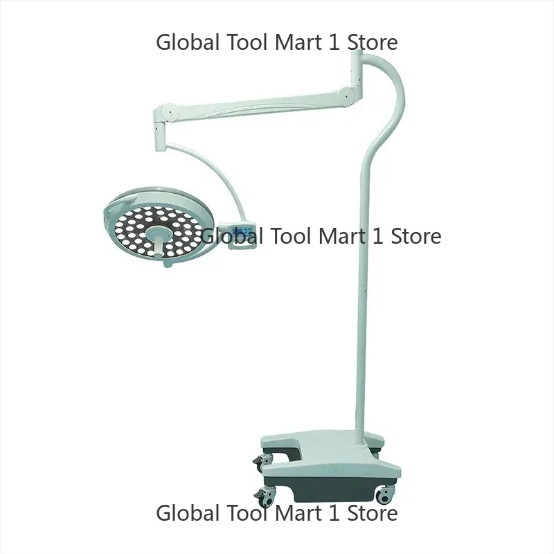 

Floor Standing Ve--teri0ary Shadowless Light Del--uxe Arm LED500 Operating Light Mabile Me-dical Shadowless Light for Sale