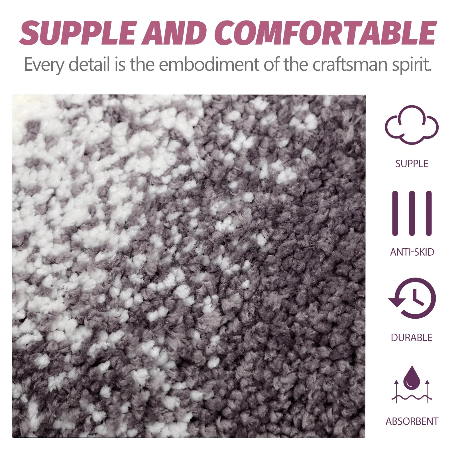 

Rug Floor Dry Polyester Bath For Indoor Outdoor Entryway Home Bathroom Home Bathroom Mat Bath Floor Rug Mat Decor