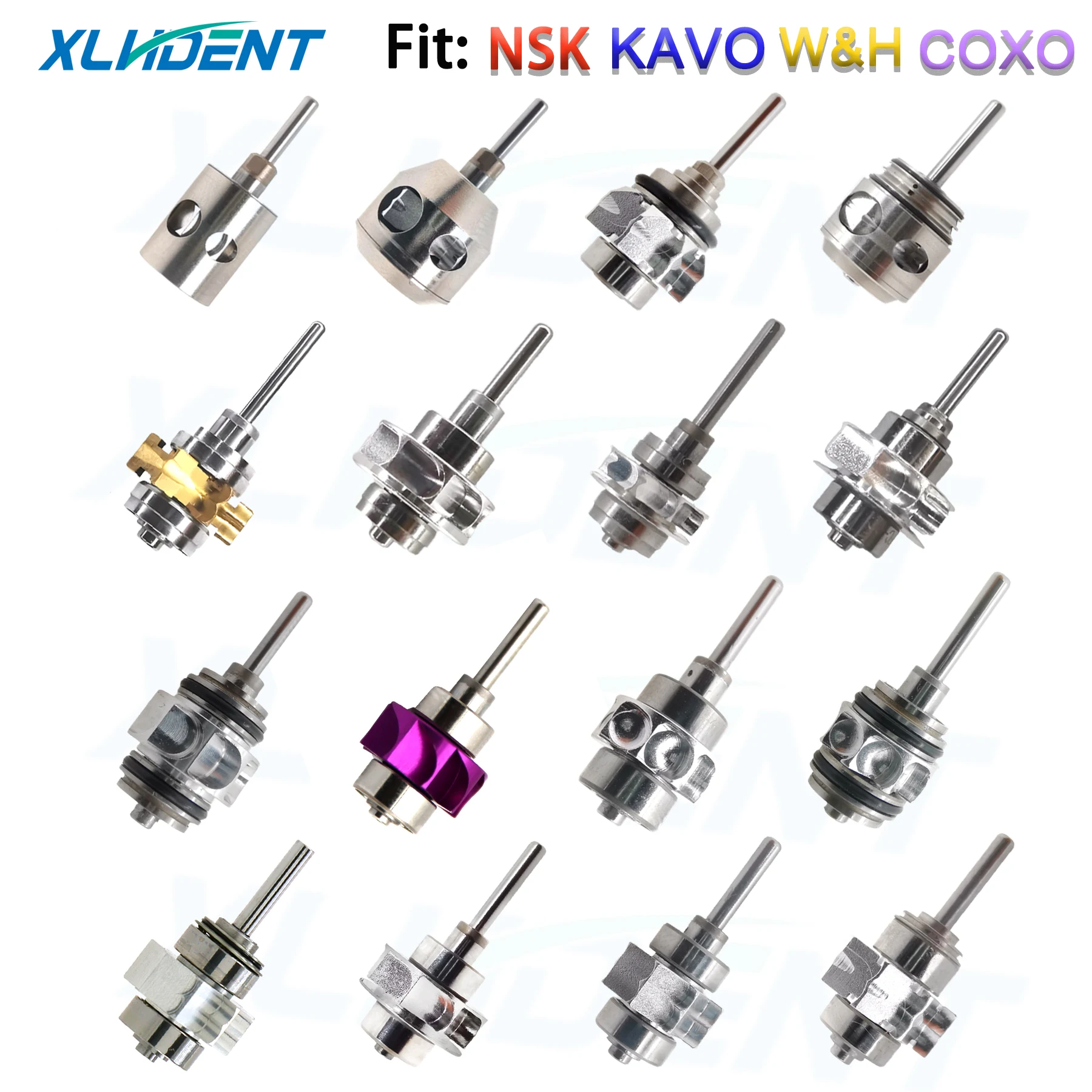 

Dental Turbine Cartridge Air Rotor Fit NSK KAVO COXO WH High Speed Handpiece Dentistry Handpiece Accessories
