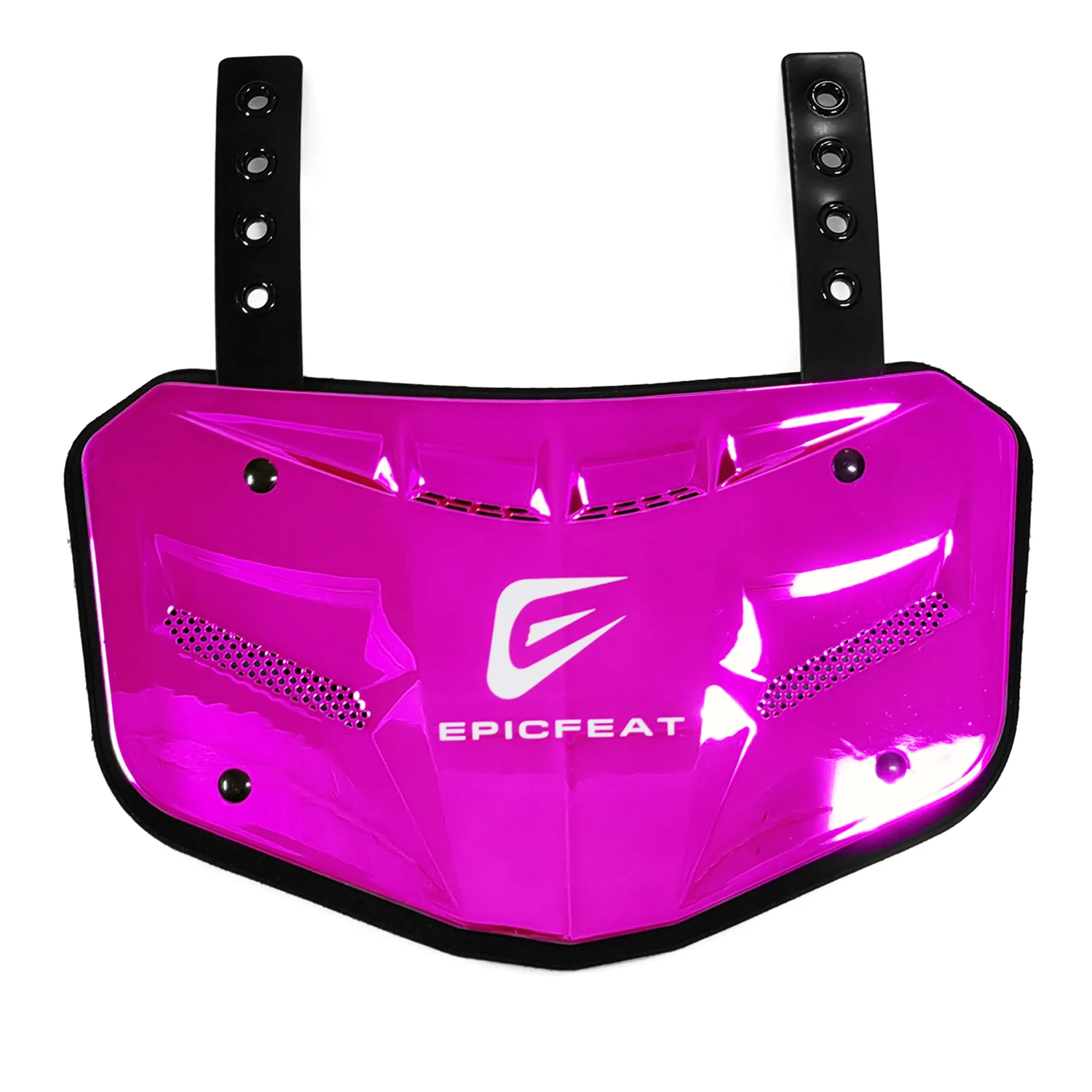 New Arrival Adults Sports Back Plate with Vents Football Back Plate Rear Lower Back Protector Football Gear