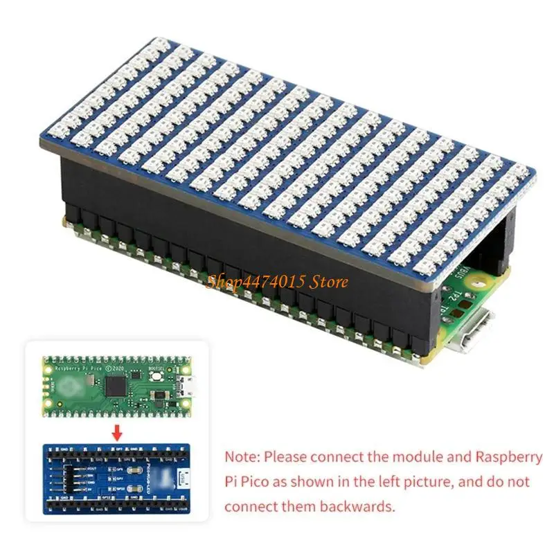 

K1AA 5V 16x10 Светодиод для Panel Pange Poard для RPI PICO RGB 160 LED