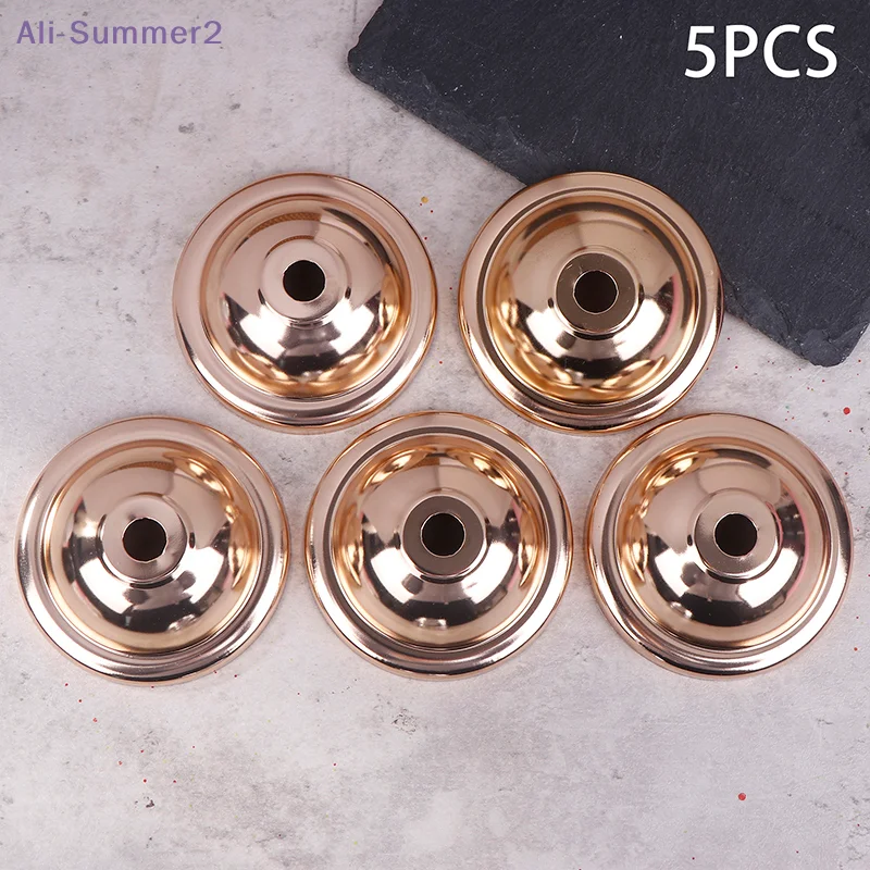【Summer2】5PCS Small Ceiling Cover DIY Convex Decorative Cover Middle Hole 10mm Ceiling Lamp Wall Lamp Table Lamp Pendant Lamp