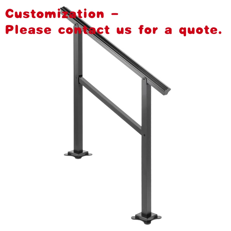 

Custom.DB 165 фунтов грузоподъемность уличные алюминиевые лестничные перила 36 X 35 \ уличные лестничные перила напольные портативные f