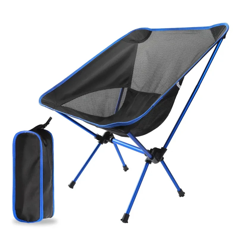 

Outdoor Portable Folding Chair Ultralight Camping Chairs Fishing Chair For BBQ Travel Beach Hiking Picnic Seat Tools