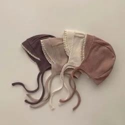 Bonnet en coton doux pour nouveau-né, bonnet pour bébé, bonnet pour tout-petits, bonnet pour garçons et filles, bande de sauna, automne 2025