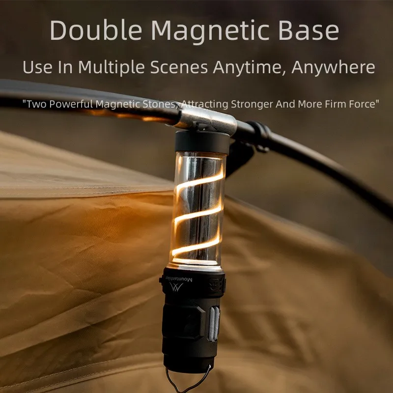 Mounthiker Outdoor Camping Tactical Mosquito Lamp Killer Portable LED Flashlight Magnet USB Charging High Power Mosquito Lamp