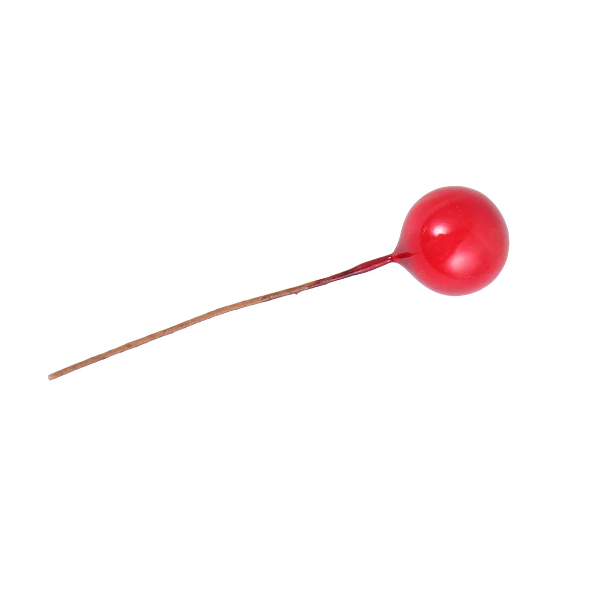 

100pcs Lifelike Artificial Berry Bright Red Fake Cherry Christmas Berries For Garland Wreath Home Decor Wedding Party Decoration