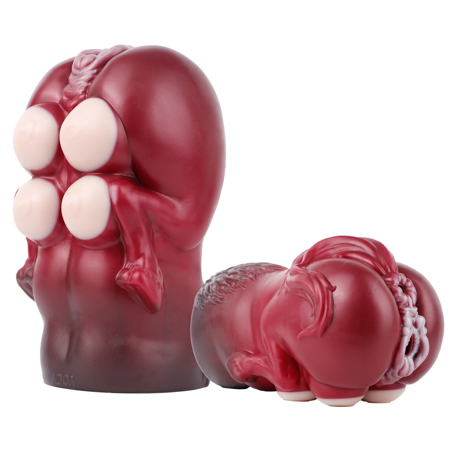 GEEBA Realistic Animal Fantasy Male Masturbator Soft Silicone Sex Toys for Men Beast Horse Shape Pocket Pussy Adult Men Onahole