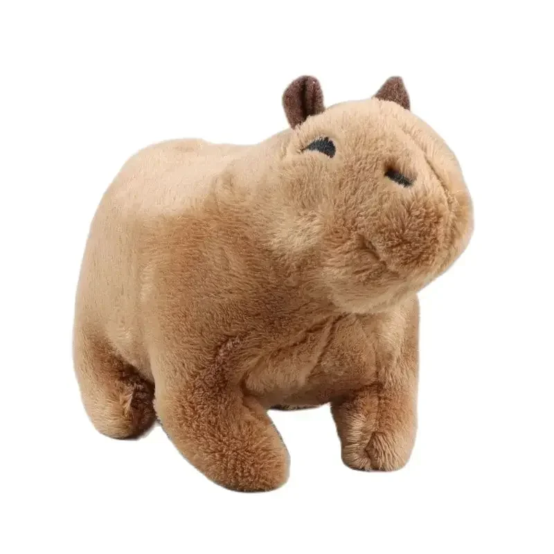 Juguete de peluche de Capybara de simulación para niños, muñeco de peluche suave, 18cm-30cm, madre e hijos, regalo de cumpleaños