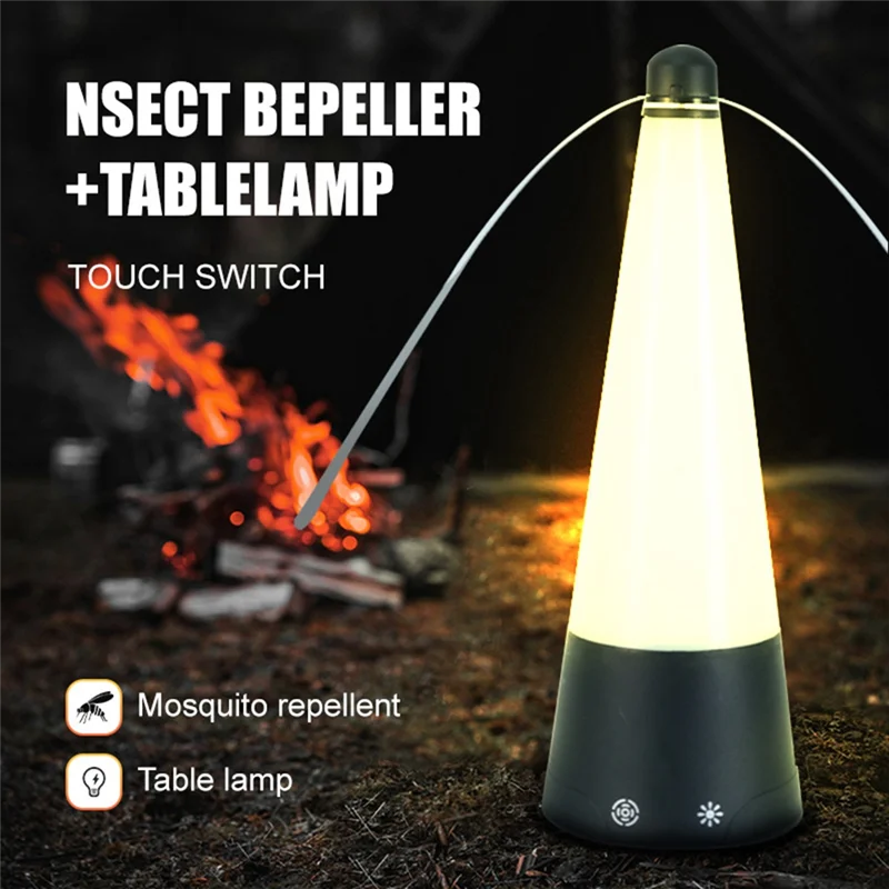 กลางแจ้งไฟฟ้าช็อตนักฆ่ายุงโคมไฟ USB Fly TRAP Zapper แมลง Killer Repellent ห้องนอนหรือภายใน Antia52q