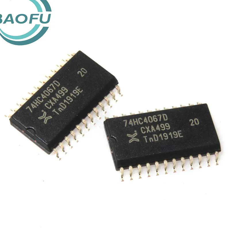 Newly imported original 74HC4067D SOP24 analog multiplexer logic IC