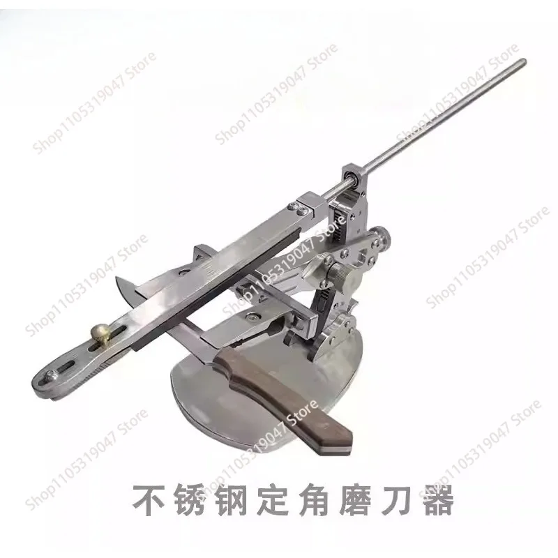 Professional All 304 Stainless Steel Fixed Angle Knife Sharpener High-End High Precision Blade Edge Sharpening Machine