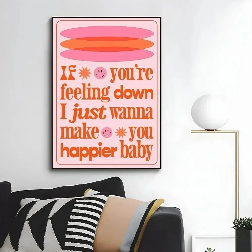 هاريس نمط كلمات ملصق فني قماش اللوحة الحديثة غرفة المعيشة المنزلي غرفة نوم مدخل بار مقهى الفن اللوحة الديكور