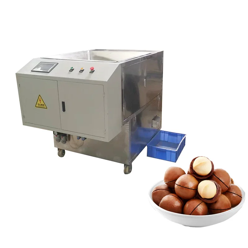High Quality Small Scale Macadamia Nut Shelling Machine Nuts Cracker Machine for Opening Nuts