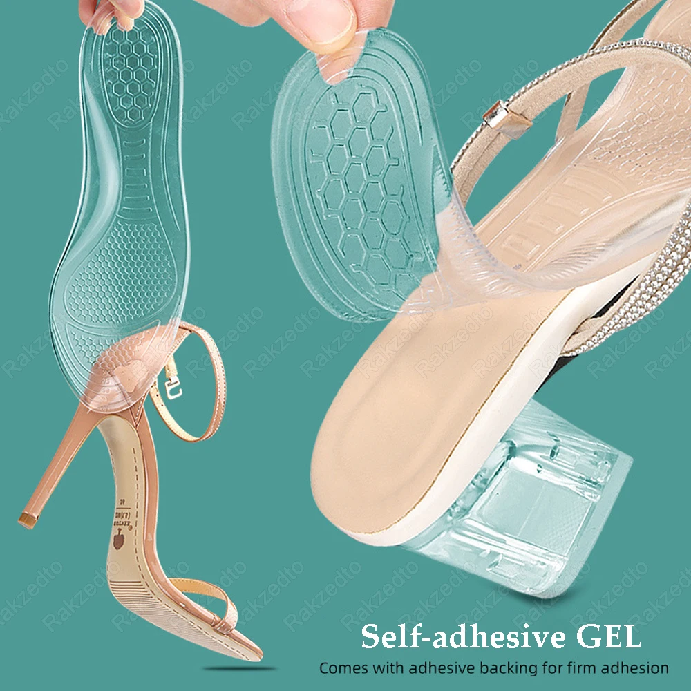 Ultra-thin Silicone Arch Support Insoles Orthopedic for Man Woman Flat Feet Plantar Fasciitis Foot Insole Comfort Massage Soles