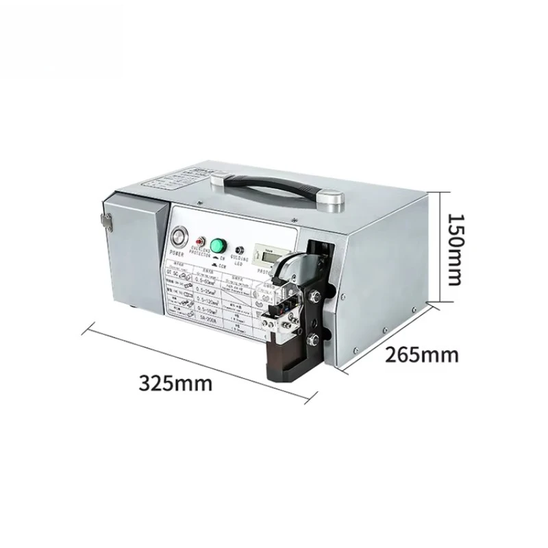 Portable Automatic Cable Terminals Crimping Machine Insulated Ferrule Strip Winding JB-50B2 12kg