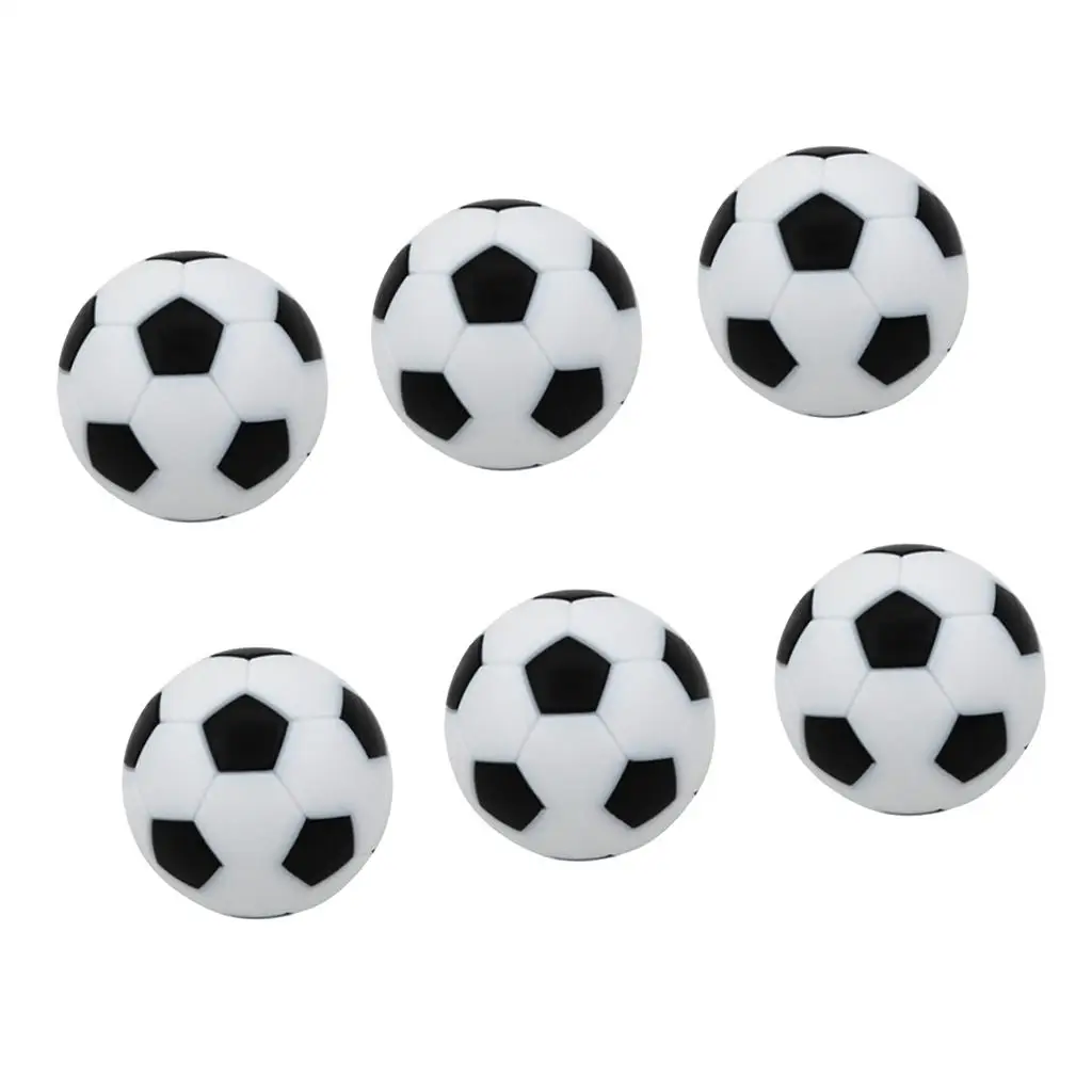 

Set of 6 Table Soccer Foosballs Replacement Mini Soccer Balls for