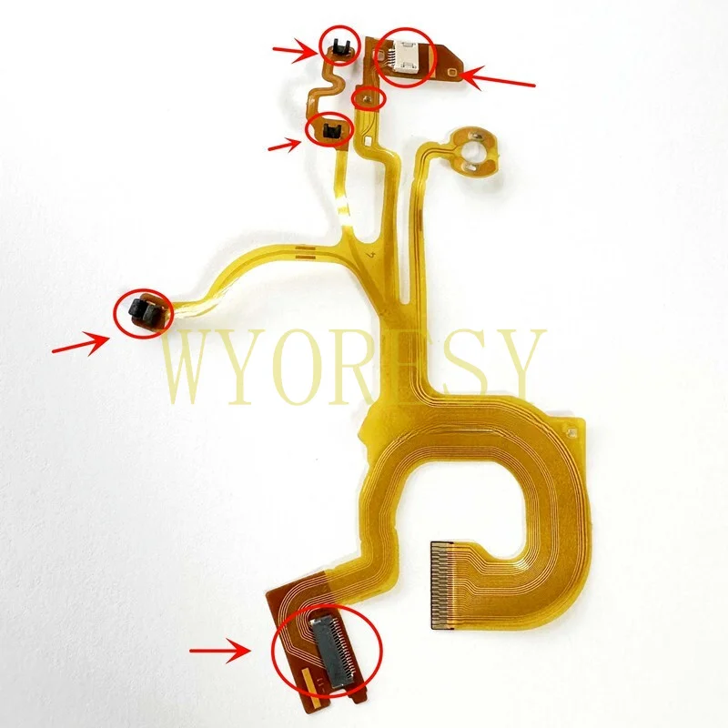 New lens back main flex cable for Sony Cyber-shot DSC-HX50 hx50v hx60 hx60v part