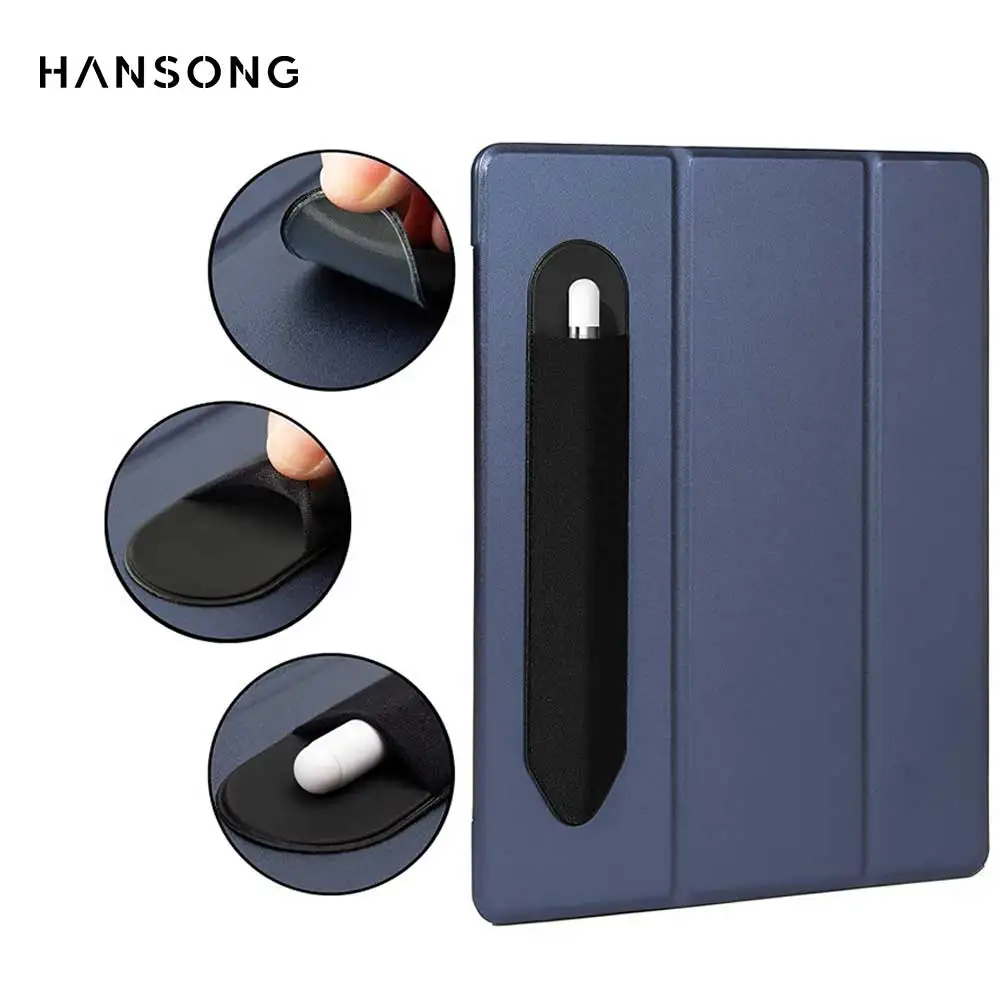 Adhesive Pencil Cases for Apple Pencil 1 Stick Holder for IPad Pencil Cover Tablet Touch Stylus Pouch Bag Sleeve Stylus Holder