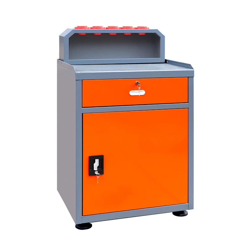 center heavy-duty tool cabinet, multi-functional tool lock table worktable numerical control workshop tool lock cabinet