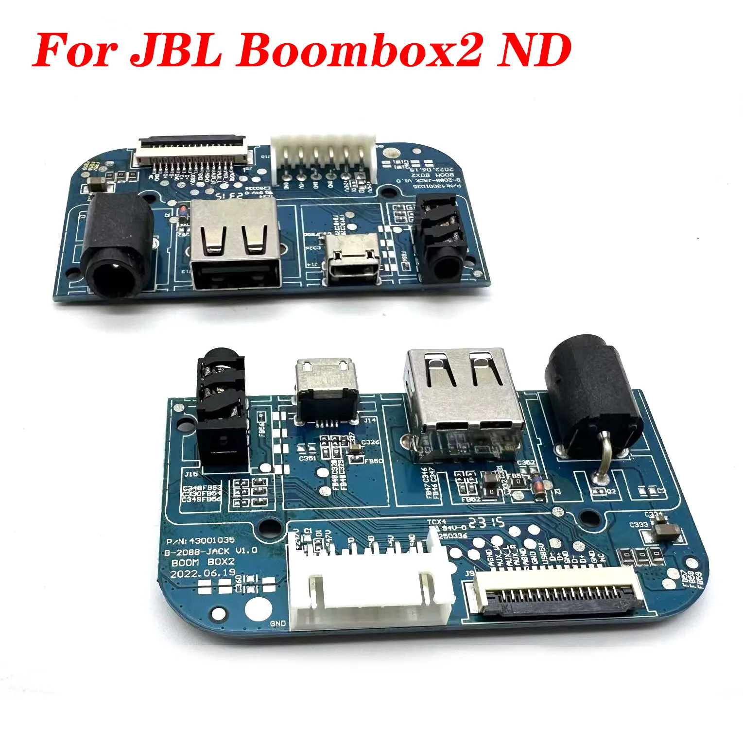 JBL BOOMBOX2 USB 2.0 Audio AC2.5 Jack Power Board Connector JBL BOOMBOX 2 ND Bluetooth Speaker Micro USB Charging Port