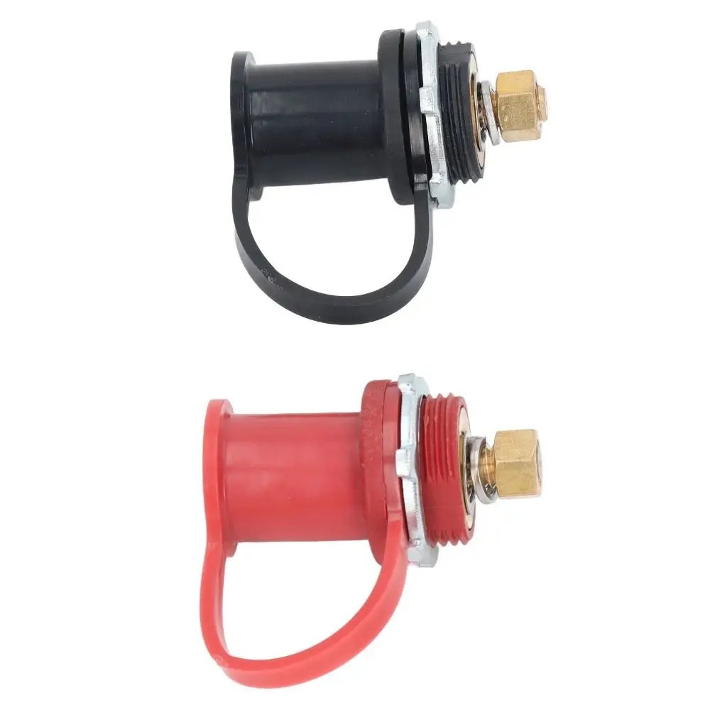 

2 шт., 20 мм, штырь для зарядного устройства, латунный, черный, красный, комплект для зарядного устройства, длительный срок службы, универсальная посадка