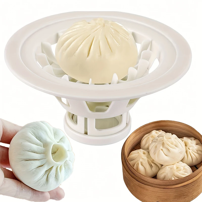 Food Grade Silicone Baozi Mold, Chinese Steamed Bun Maker Pastry Pie Mould, DIY Dumpling Moon Cake Baking Tool, Kitchen Gadgets