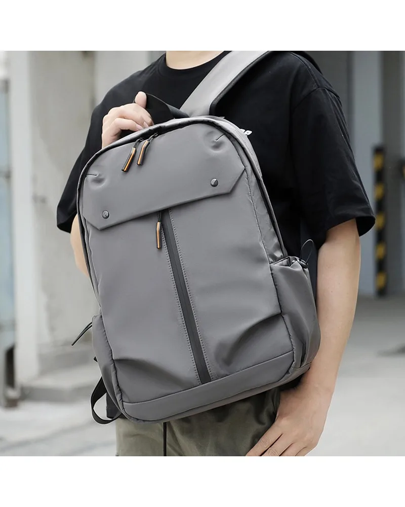 High sense fashion casual computer backpack student waterproof schoolbag outdoor travel backpack backpack men